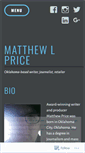 Mobile Screenshot of matthewlprice.com